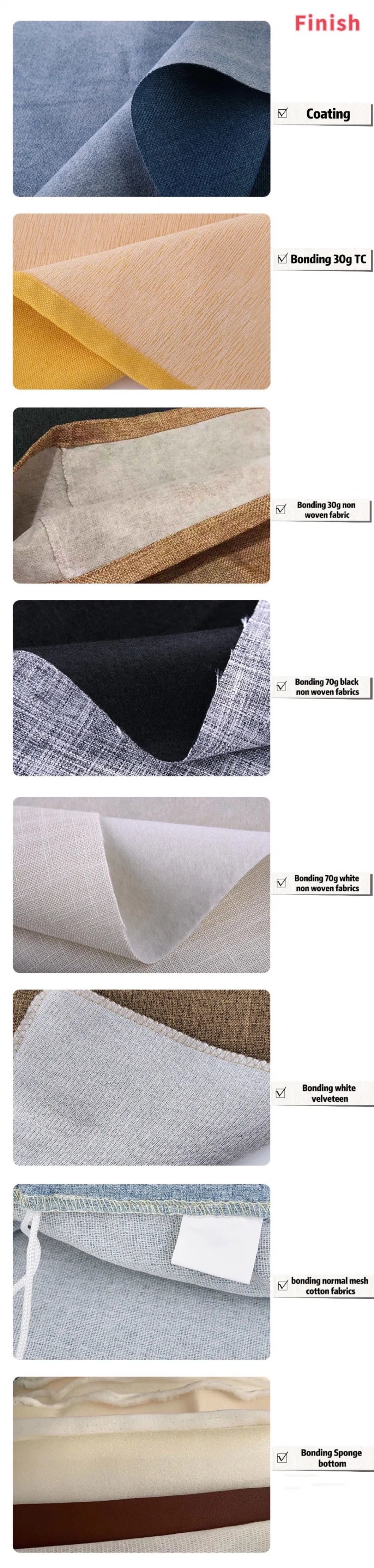 (77 colors available in stock) China Wholesale Upholstery Fabric Polyester Faux Linen Fabric/Imitation Hemp Fabric for Sofa/Cushion/Pet Mat/Tablecloth/Bag