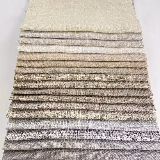 Ifr Polyester Imitation Linen Blackout Curtain Fabric