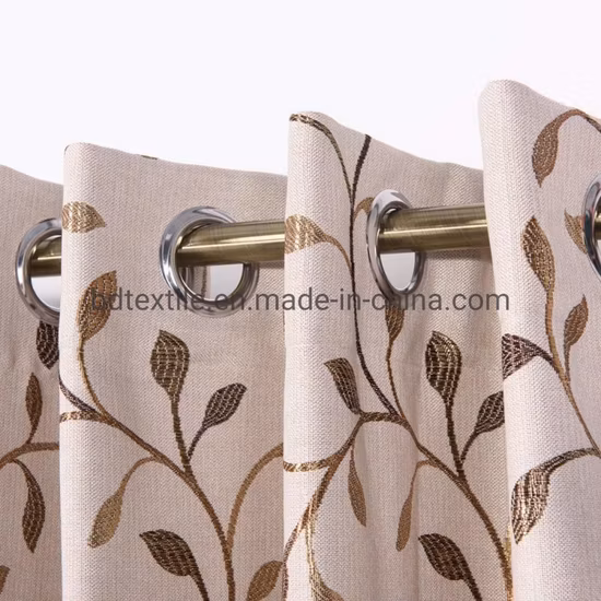 2023 New Minimalist Modern Living Room Bedroom Jacquard Curtain Fabric