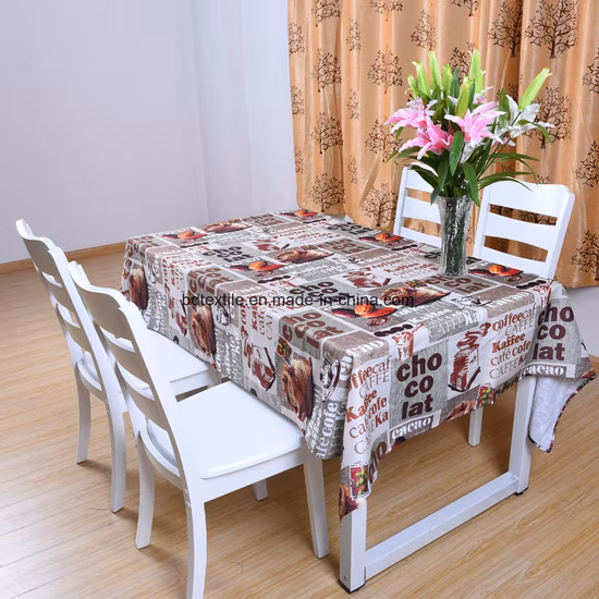 Bd Textile Mini Matt 100% Polyester Fabric for Table Cloth